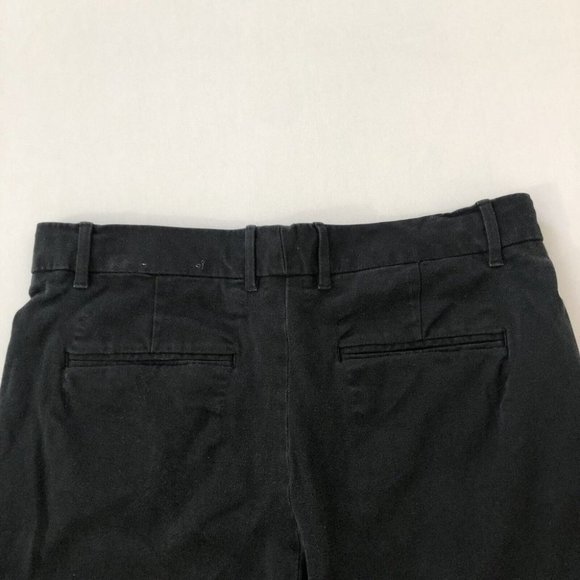 Gap Pants Women's 8A Black Two Way Stretch Straight Leg Pants Size 8A (32x26) - Picture 14 of 14